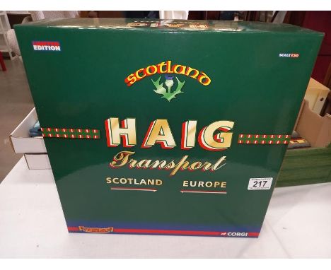 A Corgi CC99192 Scotland Haig transport box set