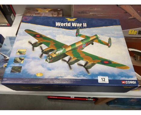 A boxed Corgi Avro Lancaster 1:72 scale AA32605