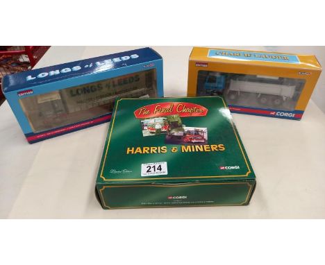 3 Corgi CC13605 DAF, CC13613 DAF, CC99131 Brian Harris