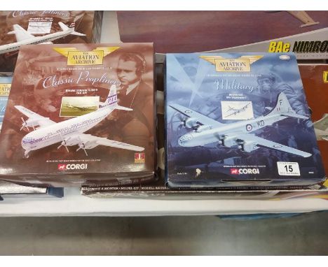 2 boxed Corgi planes 48902, 48101