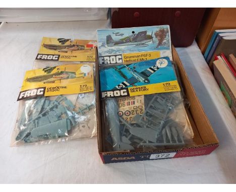 4 early frog 1:72 aircraft model kits