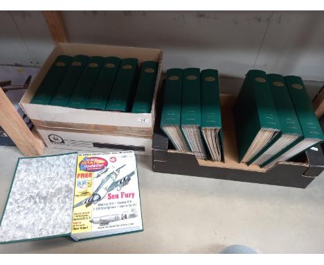 13 volumes of scale aviation modeller magazines