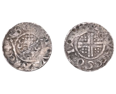 Henry III (1216-1272), Short Cross coinage, Penny, class VIIa1, Durham, Bp Marsh, Pieres, pieres on dvr, 0.96g/9h (Durham Min