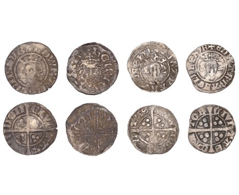 Henry III, Long Cross coinage, Penny, class IIIb, Wilton, Willem, willem oh wilt, 1.37g/11h (N 987; S 1363); together with Ed