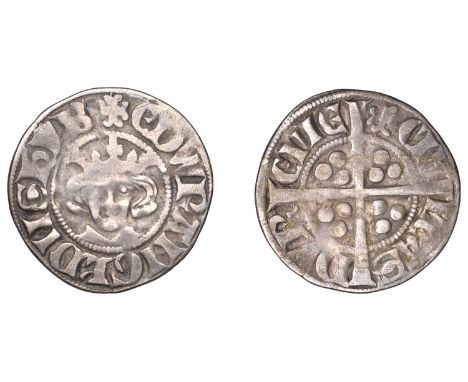 Edward I (1272-1307), Penny, class 4b, Durham, Bp Bek, mm.. cross moline both sides, 1.25g/7h (Durham Mint 41; SCBI North 232