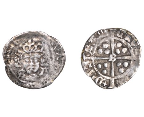 Edward IV (First reign, 1461-1470), Light coinage, Penny, Durham, Bp Booth, mm. rose, b and d by neck, b in centre of rev., 0