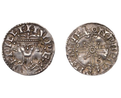 William I (1066-1087), Penny, Bonnet type [BMC II], Wallingford, Beorhtmær, brihtmær on palii, 1.30g/12h (SCBI Ashmolean 38, 