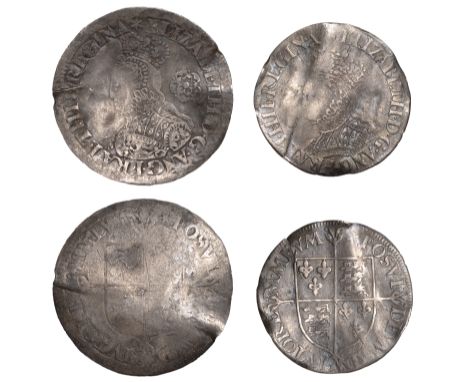 Elizabeth I, Milled coinage, Sixpence, 1562, Groat, both mm. star, 2.49g/6h, 1.70g/6h (S 2595, 2601) [2]. First dished, fair,