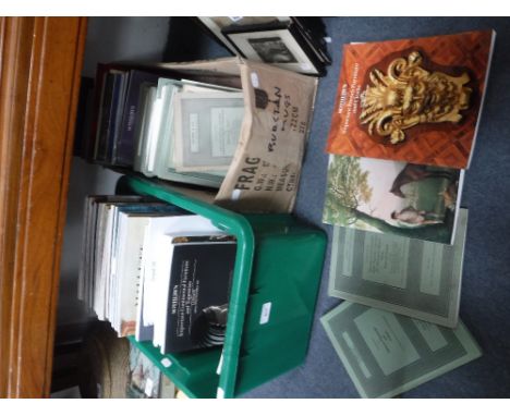 A COLLECTION OF AUCTION CATALOGUES, some Sotheby's dating back to 1950's