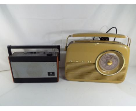 Two vintage radios, one by Bush the other by Roberts (2) This lot MUST be paid for and collected, or delivery arranged, no la