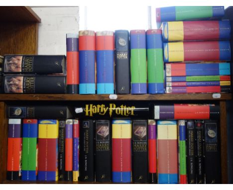 J K ROWLING; A COLLECTION OF 'HARRY POTTER' BOOKS