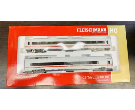 Fleischmann HO Scale ICE Train 2x Coaches Boxed