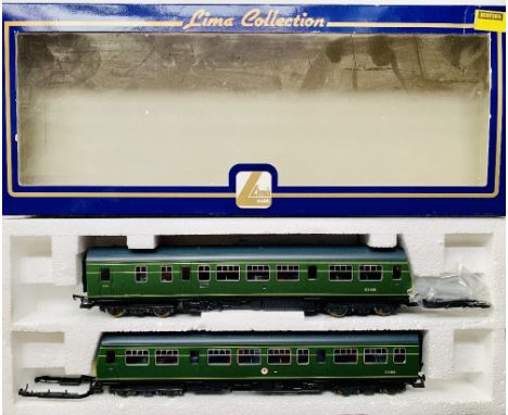 Lima OO Gauge BR Green 2x Car DMU Boxed