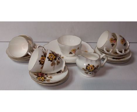 21 Pce Royal Tara Tea Service