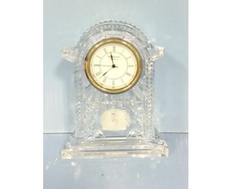 Large Waterford Crystal Clock inscribed the K Club