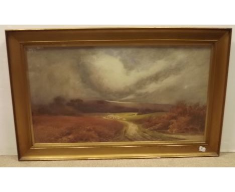 Large Vict. Gilt Framed Print