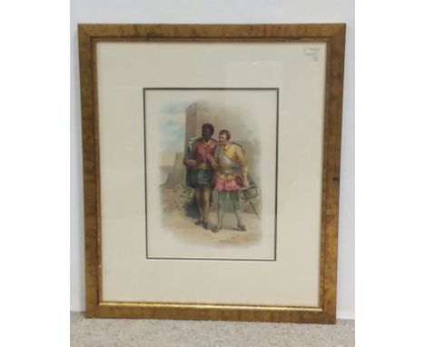 Edw. Gilt Framed Coloured Print