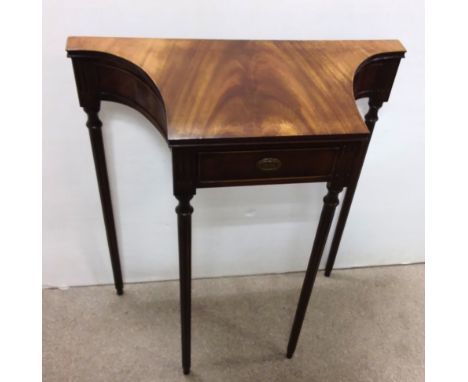 Most Unusual Mahogany Miniature Console Table by Bevan Funnell
