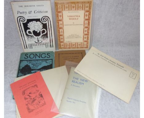 EDWARD SHANKS: 'Songs', published the Poetry Bookshop 1915, 'the Early Whistler' by Wilfred Gibson, and other pamphlets