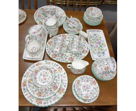 A MINTON "HADDON HALL" DINNER, TEA AND COFFEE SERVICE