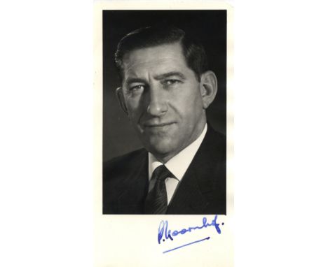 SOUTH AFRICA: Selection of signed pieces, official signed cards, letterheads, A.Ls.S., T.Ls.S., a few signed postcard photogr