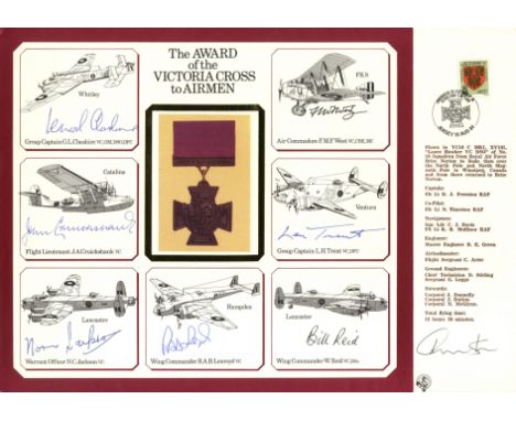 ROYAL AIR FORCE: An excellent set of nineteen multiple signed large First Day Covers (each 13 x 9) issued by the Royal Air Fo