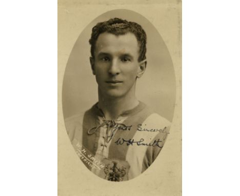SMITH BILLY: (1895-1951) English Footballer, scorer of the winning goal for Huddersfield Town in their FA Cup victory over Pr