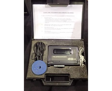 Retell telerecorder phone recording machine, boxed. P&amp;P Group 3 (£25+VAT for the first lot and £5+VAT for subsequent lots