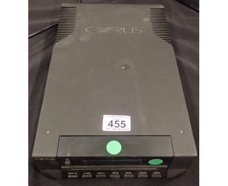 Cyrus CD separate model CAGB0729 CD6SE. P&amp;P Group 3 (£25+VAT for the first lot and £5+VAT for subsequent lots) 