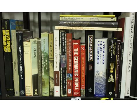 Shelf books on archaeology, ancient and medieval history and Egyptology. Not available for in-house P&amp;P, contact Paul O'H