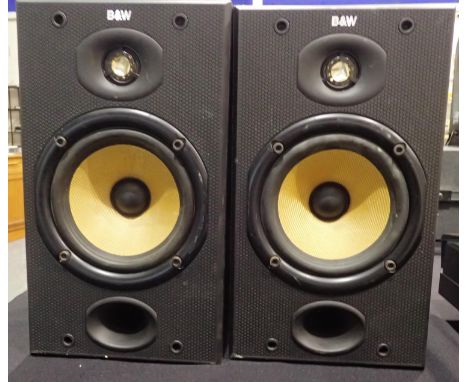 B&amp;W pair of DM601 loudspeakers. P&amp;P Group 3 (£25+VAT for the first lot and £5+VAT for subsequent lots) 