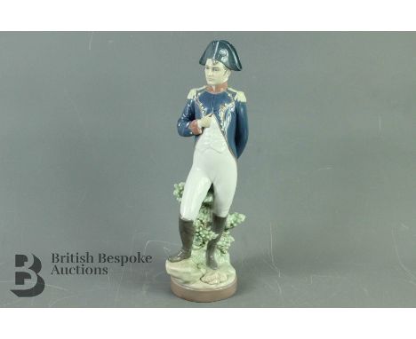 Lladro Figure - Napoleon, approx 35 cms h, nr 496,&nbsp;Salvador Furio, 1985 retired 1994,&nbsp;factory marks to base complet