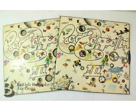 Led Zeppelin III LP Record on Atlantic red / maroon label 1st pressing. Do What Thou Wilt on run off on side one. Produced by