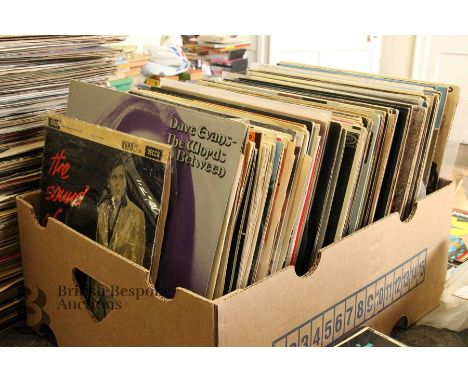 A collection of approx. 270 LP records, mosty 1960's and 70's. A real mixture of British beat, blues, folk, jazz, pop, and so