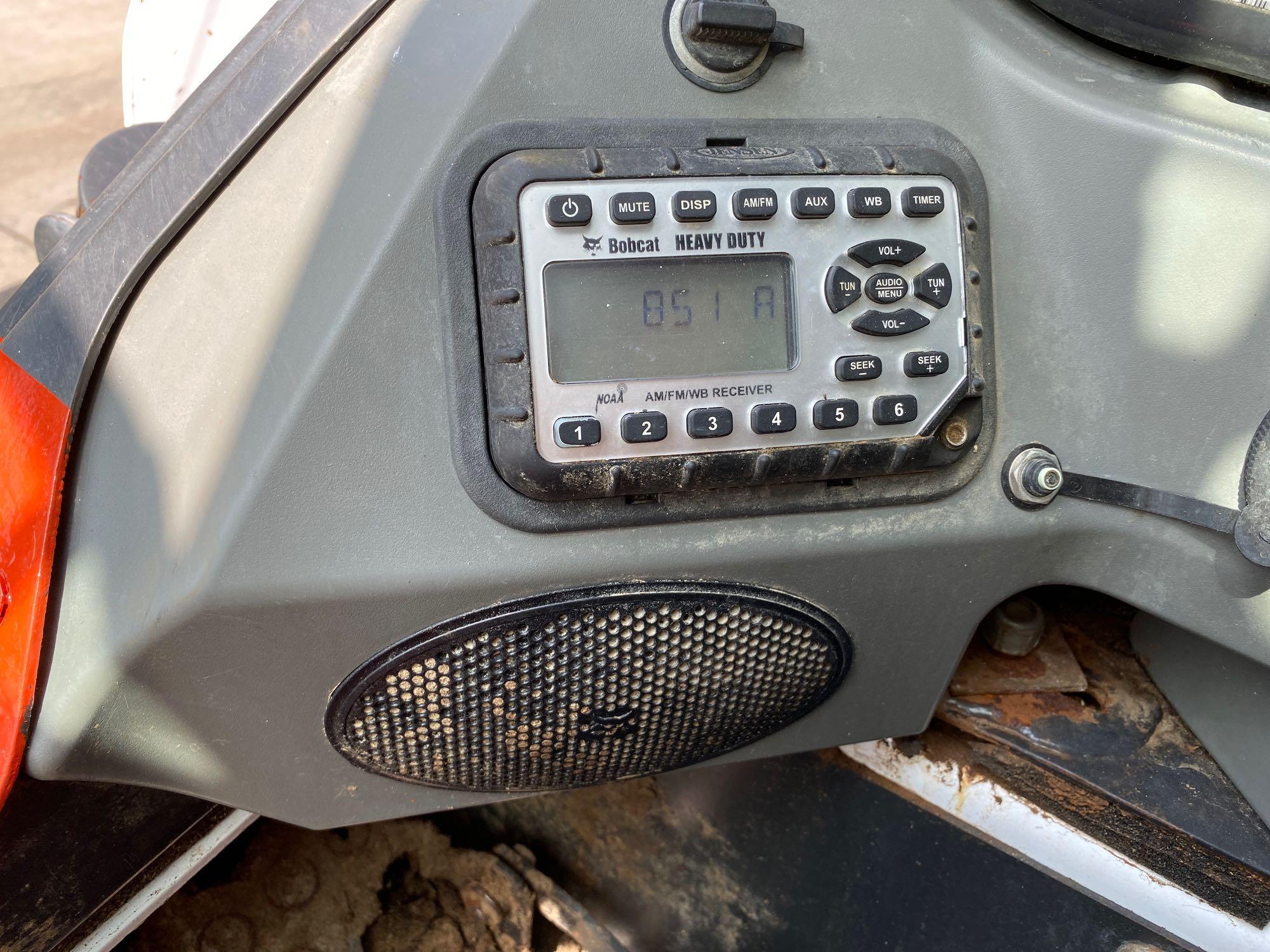 2014 BOBCAT S510 SKID STEER W/ BUCKET ATTACHMENT, HIFLOW, DIESEL, HEAT