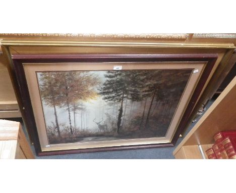 A framed print after Coulson and two further pictures