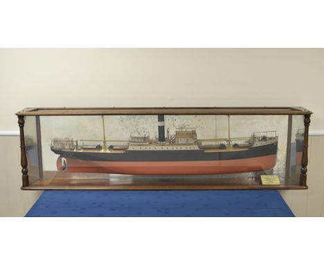 A Scale Model of a Half Boat S S Vendee, Engines by John Dickinson &amp; Sons Ltd, Sunderland, Built for The Moss Steamship C