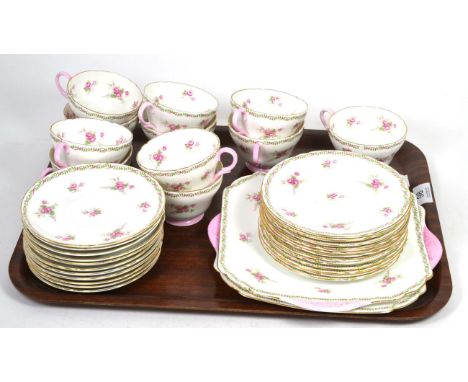 Shelley floral china tea service
