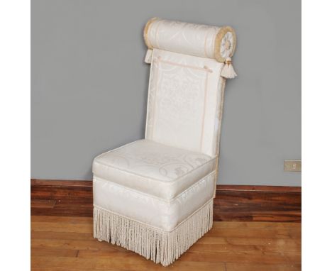 Armchair Italy, 20th centuryentirely padded and covered in fabric110x45x50 cm.