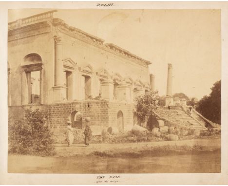 * India &amp; Ceylon. A photograph album mostly relating to Major J.T.N. O'Brien's time in India and Ceylon, late 1850s and e