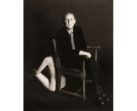 * Kernot (Peter, 1937-1995). Bill Brandt and Model, 1980, large gelatin silver print, 50 x 40 cm, together with a portrait of