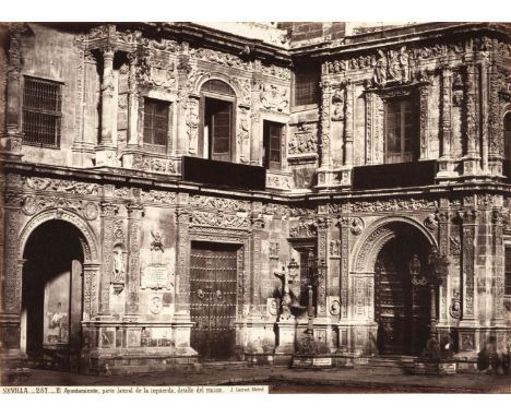* Spain. A group of 10 photographs of Spain, circa 1860-1880, mostly albumen prints including some by J. Laurent, the largest
