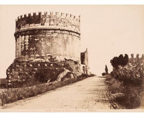 * Italy &amp; France. An assorted group of 8 photograph albums, late 19th century, containing mostly albumen print views of I