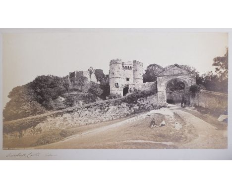 * Great Britain. A group of 17 photograph albums, mostly late 19th century, containing albumen print topographical views and 