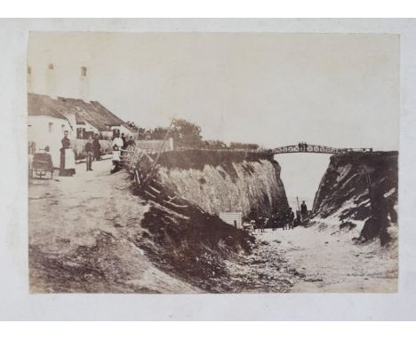 * Cartes de Visite. A group of approximately 180 mostly albumen print topographical cartes de visite and related, circa 1860s