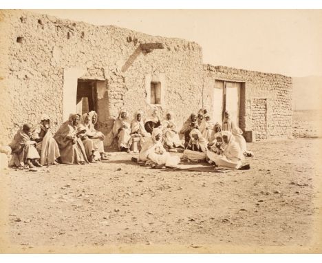 * Middle East &amp; North Africa. A group of 4 photograph albums, circa 1870s/1890s, all with mounted full-plate albumen prin