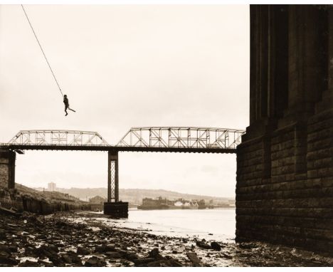 ARR * Smith (Graham, born 1947). King Edward Bridge, River Tyne, Newcastle, 1977, vintage gelatin silver print, captioned, si
