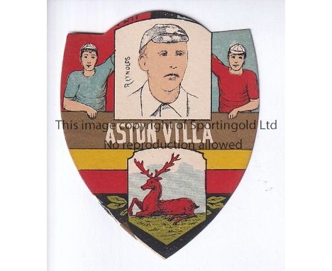 BAINES - ASTON VILLA   Baines Card , Aston Villa  issued from North Parade and Carlisle Road, Bradford. Portrait of Reynolds 