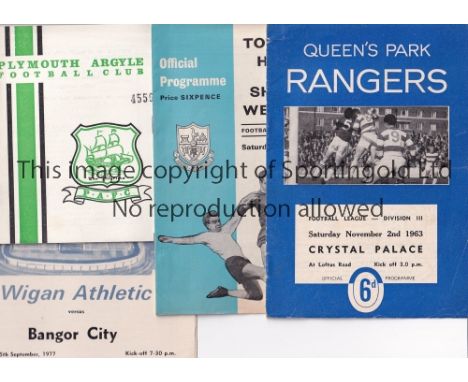 1960'S FOOTBALL PROGRAMMES       Approximately 170 programmes with some of the home teams represented by Arsenal, Everton, As