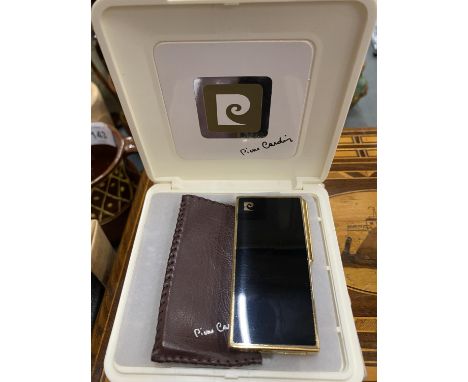 A BOXED PIERRE CARDIN LIGHTER 